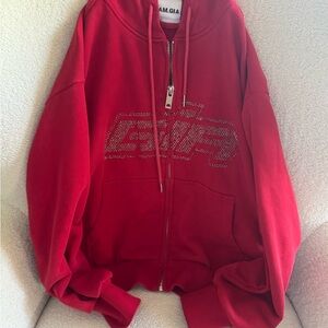 I.AM.GIA Vibrant Red Hoodie